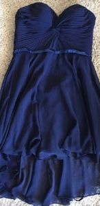 Navy Blue Bridesmaids Dress
